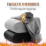 3-Pack Thermal High-Waisted Workout Winter Leggings with Deep Side Pockets