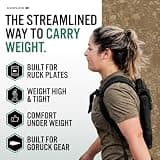 GORUCK Ruck Plate Carrier 3.0 Minimalist Weighted Vest for High-Intensity Training