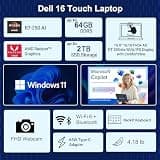 Dell 16-inch WUXGA Touchscreen Business Laptop (AMD Ryzen 7, 32GB, 1TB)