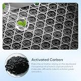 Reilauto H13 HEPA 4-Stage Activated Carbon Cabin Air Filter 2-Pack for Tesla