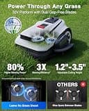 ECOVACS Goat A3000 LiDAR PRO Robotic Lawn Mower with Wire-Free Boundary Navigation