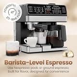 Chefman 8-in-1 Coffee Station Combo with 20-Bar Pump and Automatic Milk Frother