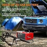 GX PUMP CS1-I Portable PCP Air Compressor, 4500 PSI, Oil-Free Fan Cooled