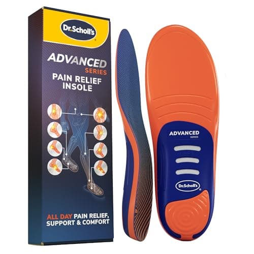 Dr. Scholl's Advanced Pain Relief Heavy Duty Orthotics for Men up to 340 lbs