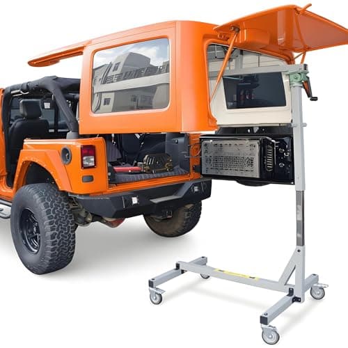 LYSAUGLAT Heavy-Duty Manual Hard Top Removal Lift for Jeep Wrangler