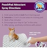 PoochPad Indoor and Outdoor Potty Training Attractant Spray for Dogs & Puppies, 16 oz