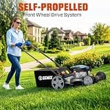 SENIX 21-Inch 170cc 4-Cycle Gas Powered Front-Wheel Drive Self-Propelled Lawn Mower