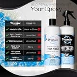 Promise Epoxy Pro Polish & Cleaner Kit for High-Gloss Surface Maintenance