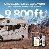 Kingrver 65,000 BTU RV Tankless Water Heater with Active Freeze Protection