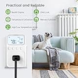 Inkbird 15A 1800W Programmable Plug-In Thermostat Temperature Controller