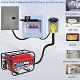 Connecticut Electric Series 2 50-Amp 10-Circuit Manual Transfer Switch Kit
