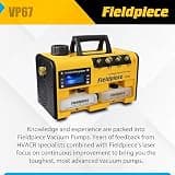Fieldpiece VP67 6 CFM 1/2 HP Portable A2L Compatible HVAC Vacuum Pump