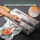 MAGIC SEAL MS450 16-Inch Stainless Steel Commercial Vacuum Sealer for Heavy Use
