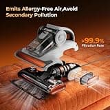 JIGOO T600 Quiet 700W Mattress Cleaner