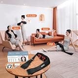 AMZPONY Cordless Neck Massager for Deep Tissue Pain Relief, 8 Nodes