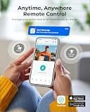 ANYBELL Fingerprint Smart Door Lock Camera with 10500mAh Battery & Wi-Fi