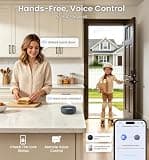 Veise VE027-L Built-in Wi-Fi Smart Lock with Lever Handles & 7-in-1 Entry