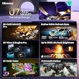 Hisense 100U7SG 100-Inch U7 Series Mini-LED 4K UHD Smart Google TV