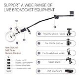 MWE Sky Overhead 360-Degree Photo Booth Video Machine with Ring Light and Stand
