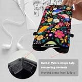 otilil Soft Neoprene Slide-In Cell Phone Sleeve Pouch with Crossbody Strap