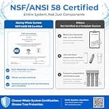 iSpring RO500AK-BN Tankless Reverse Osmosis Water Filter with Alkaline Stage