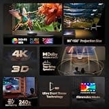 Hisense PL2 Ultra Short Throw Home Theater Laser Projector