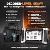 ANCEL HD8000 Heavy Duty Truck Diagnostic Scanner with Lifetime Updates