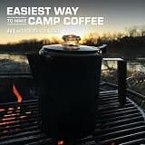 Coletti Bozeman 9-Cup Heavy-Duty Stainless Steel Stovetop Percolator Coffee Pot