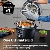 Instant Pot Duo Crisp Ultimate Lid 13-in-1 Air Fryer and Multi-Cooker 6.5-Quart