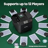 DrawPies MAX6 2-in-1 Automatic Card Shuffler & Dealer with Custom Settings