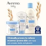 Aveeno Baby Eczema Therapy Moisturizing Cream with Colloidal Oatmeal, 12 oz