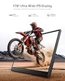 Yxk 15.6-Inch 1080P FHD IPS Ultra-Slim Travel Monitor with Dual Speakers