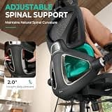 CAPOT Ergonomic Mesh Office Chair with L1-L5 Lumbar Support and 4D Arms