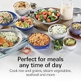 Hamilton Beach Digital Programmable Rice Cooker and Food Steamer, 4-Cup Uncooked