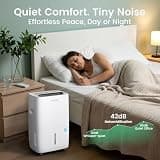 Waykar 80-Pint Energy Star Dehumidifier for Basements and Spaces up to 5,000 Sq. Ft