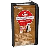 KIWI Suede and Nubuck Complete Shoe Cleaner Kit with Protector Spray and Brush Block