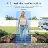 AOSU Wireless Doorbell Camera System with 2K QHD and 170-Degree Viewing