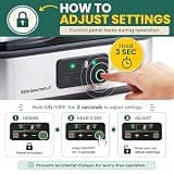 Elite Gourmet ProBioticPRO Stainless Steel Digital Programmable Yogurt Maker