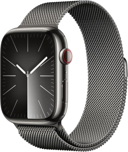 Apple Watch Series 9 GPS + Cellular 45mm Smartwatch Graphite Stainless