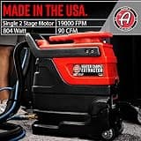 Adam's Polishes Commercial Heated Carpet Extractor, 3-Gallon Heavy Duty