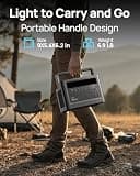 Portable Power Station 350W Pure Sine Wave, 230.4Wh LiFePO4 Battery Pack Generator