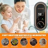 KENUOS 2.5-Gallon Under Sink Instant Hot Water Heater with LED Display