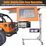 LYSAUGLAT Heavy-Duty Manual Hard Top Removal Lift for Jeep Wrangler