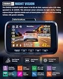 ROVE R2-4K Dual Dash Cam Front and Rear