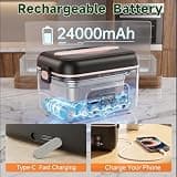 LIFEGETTER Cordless Electric Heated Lunch Box Featuring Smart Screen Lock