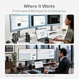 Plugable UD-ULTC4K 13-in-1 Triple Monitor Docking Station with 100W PD