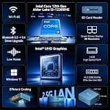 GEEKOM A7 MAX Mini PC, AMD Ryzen 9 7940HS, 16GB DDR5 RAM, 1TB NVMe SSD