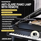 Archilight Stella-Pro Double Arm Clip-On LED Piano Light with Remote Control