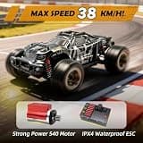 XiyoRC 1:10 Scale 4x4 Off-Road Buggy with IPX4 Water Resistance and 2000mAh Battery