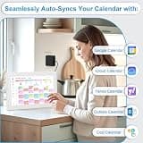 15.6-Inch Digital Wall Calendar and Smart Family Planner with 32GB Internal Storage